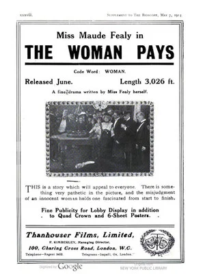 Постер: The Woman Pays