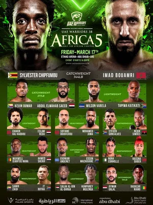 Постер: UAE Warriors 38