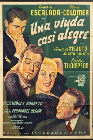Постер: Una viuda casi alegre