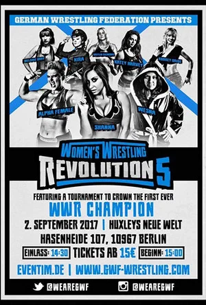Постер: GWF Women's Wrestling Revolution 5
