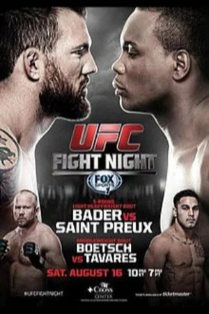 Постер: UFC Fight Night 47: Bader vs. St. Preux