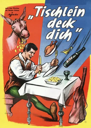 Постер: The Donkey, The Table and The Stick