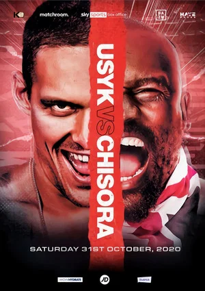 Постер: Oleksandr Usyk vs. Derek Chisora