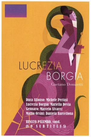 Постер: Lucrezia Borgia - Teatro degli Arcimboldi