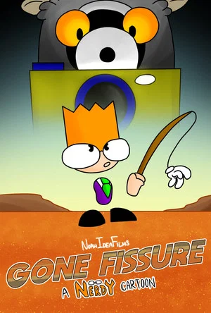 Постер: Gone Fissure: A Nerdy Cartoon