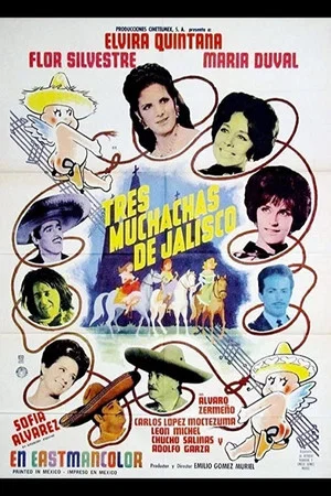 Постер: Tres muchachas de Jalisco