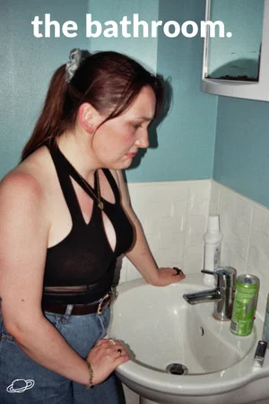 Постер: the bathroom