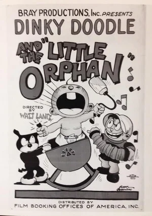 Постер: Dinky Doodle and the Little Orphan