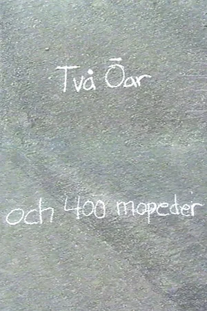 Постер: Två öar och 400 mopeder