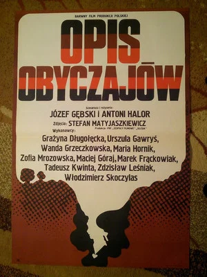 Постер: Opis obyczajów