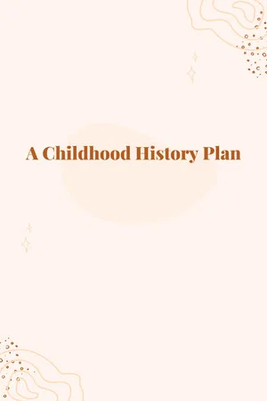 Постер: A Childhood History Plan