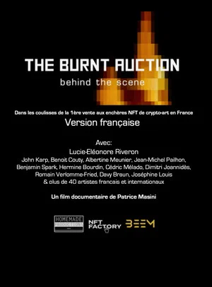 Постер: NFT The Burnt Auction
