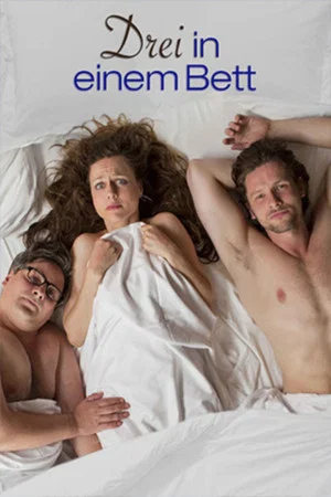 Постер: Drei in einem Bett
