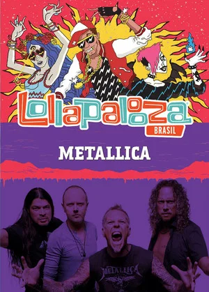 Постер: Metallica: Lollapalooza Brazil 2017