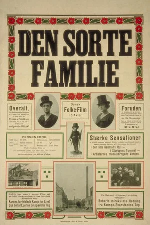 Постер: Den sorte Familie