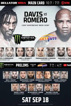 Постер: Bellator 266: Davis vs. Romero