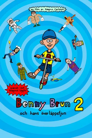 Постер: Benny Brun och hans överläppsfjun 2