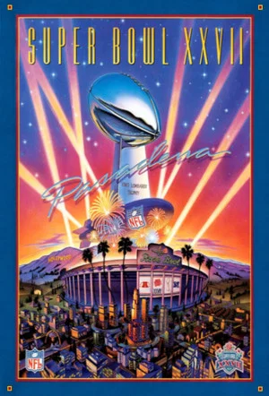 Постер: Super Bowl XXVII