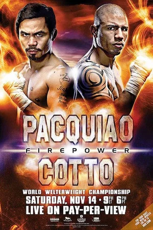 Постер: Manny Pacquiao vs. Miguel Cotto