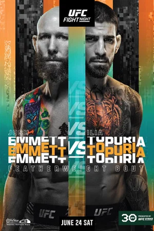 Постер: UFC on ABC 5: Emmett vs. Topuria