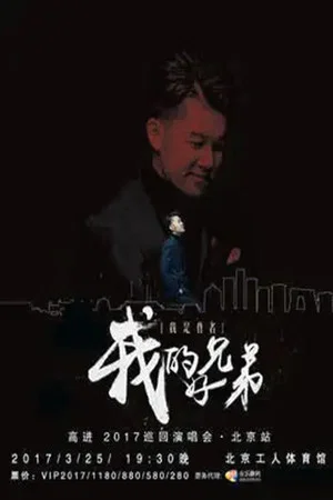 Постер: 高进“我的好兄弟”2017世界巡回演唱会北京站