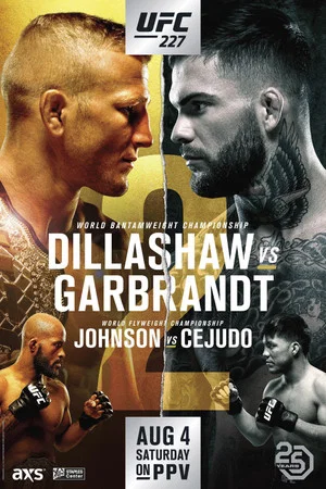 Постер: UFC 227: Dillashaw vs. Garbrandt 2