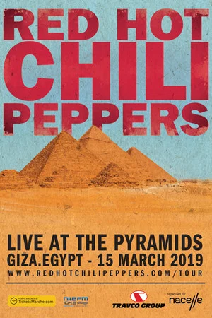 Постер: Red Hot Chili Peppers Live At The Pyramids
