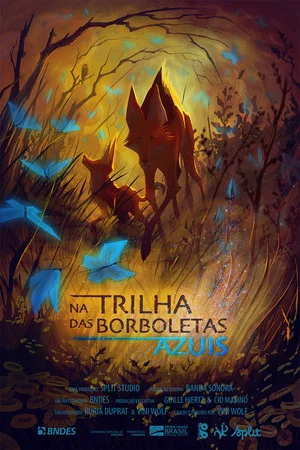Постер: The Blue Butterflies Path