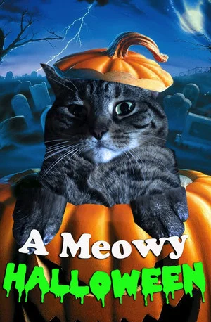 Постер: A Meowy Halloween