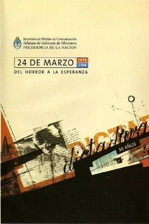 Постер: 24 de Marzo. Del Horror a la esperanza
