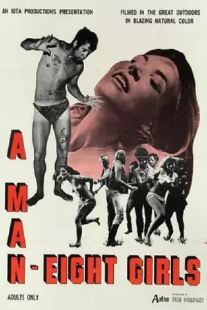 Постер: A Man, Eight Girls