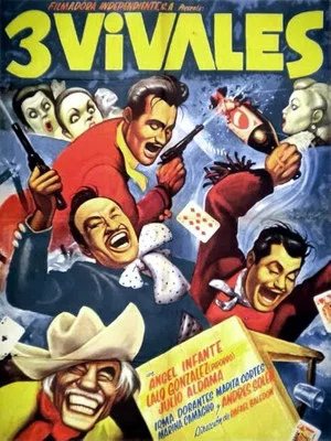 Постер: Los tres vivales