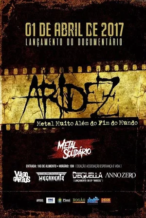 Постер: Aridez – Metal Muito além do fim do Mundo