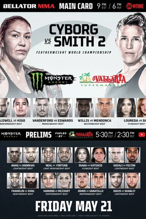 Постер: Bellator 259: Cyborg vs. Smith 2