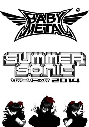 Постер: BABYMETAL - Live at Summer Sonic 2014