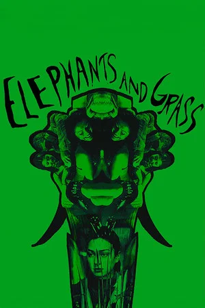 Постер: Elephants and Grass