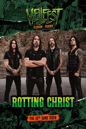 Постер: Rotting Christ - Hellfest 2026