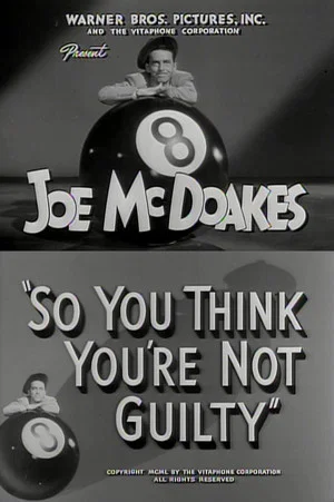 Постер: So You Think You're Not Guilty