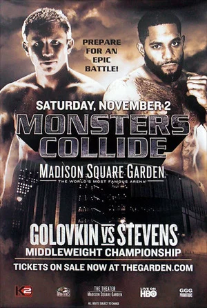 Постер: Gennady Golovkin vs. Curtis Stevens