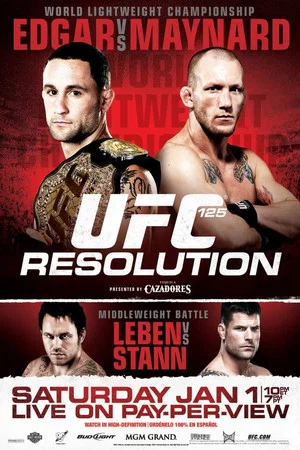 Постер: UFC 125: Resolution