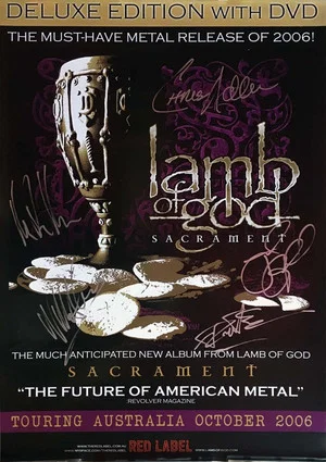 Постер: Lamb of God: The Making of Sacrament