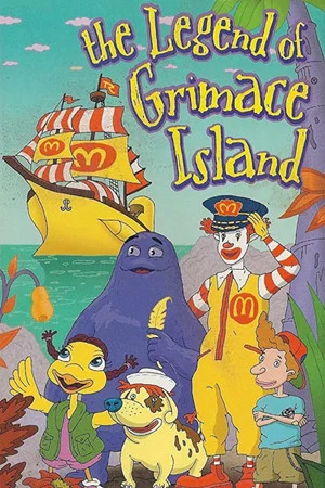 Постер: The Wacky Adventures of Ronald McDonald: The Legend of Grimace Island