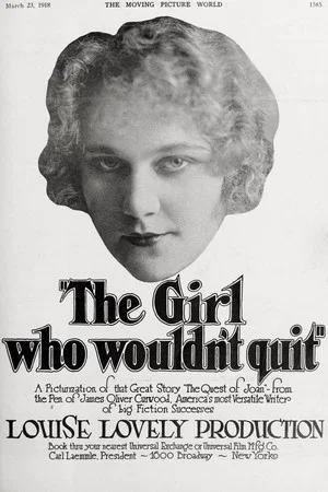 Постер: The Girl Who Wouldn't Quit