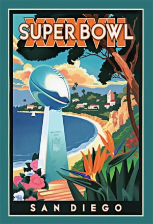 Постер: Super Bowl XXXVII