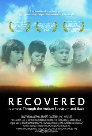 Постер: Recovered: Journeys Through the Autism Spectrum and Back