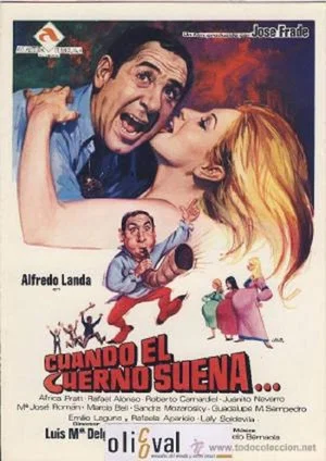 Постер: Cuando el cuerno suena