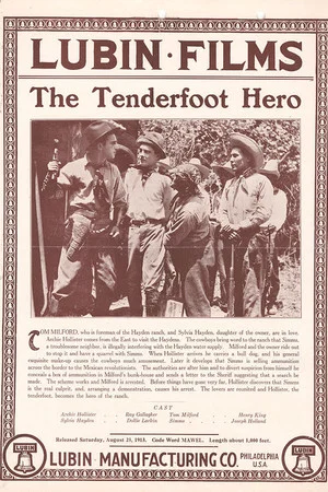 Постер: The Tenderfoot Hero