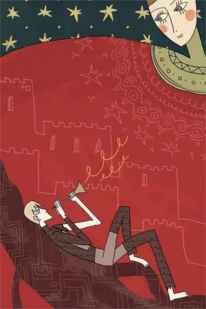 Постер: Рыцари круглого стола, кресла, книжного шкафа