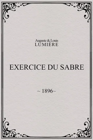 Постер: Exercice du sabre