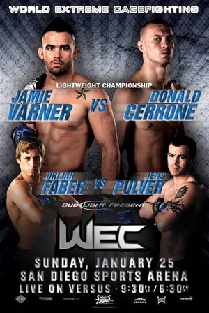 Постер: WEC 38: Varner vs. Cerrone
